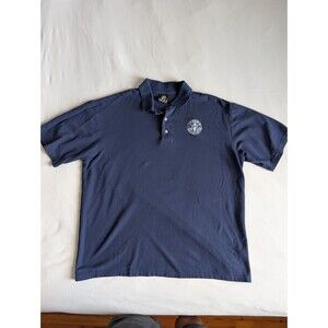 Vintage Akwa Classic Mens U.S. House of Representatives Polo Shirt Blue 2XL